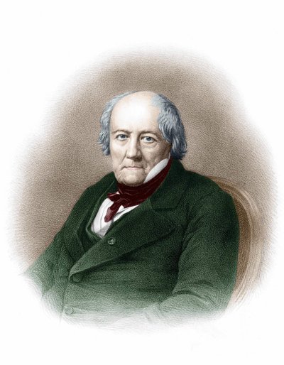 Portret Jeana Baptiste Biota (1744 - 1862), francuskiego chemika. autorstwa Unknown artist