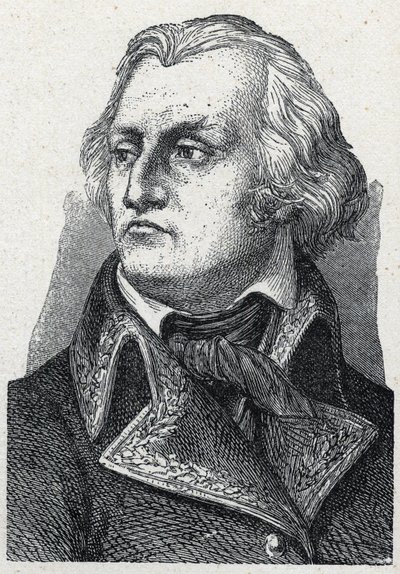 Portret Jeana Francois (Jean-Francois) Berruyera (1737-1804) francuskiego generała rewolucji francuskiej. autorstwa Unknown artist