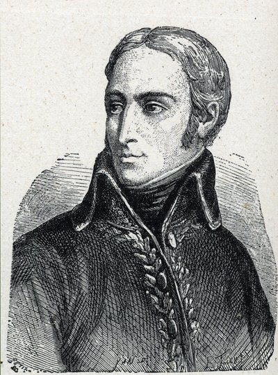 Portret Jean Joseph Dessolles (lub Jean-Joseph Dessoles autorstwa Unknown artist