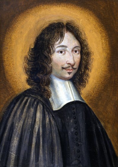 Portret Jeana de Rotrou (1609 - 1650). Anonimowy pastel z XVII wieku. Prywatna kolekcja. autorstwa Unknown artist