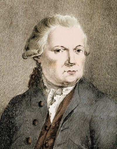 Portret Jiri Antonina Bendy (Georg Anton Benda) (1722 - 1795) - Portret Jiri Antonina Bendy (Georg Benda) autorstwa Unknown artist