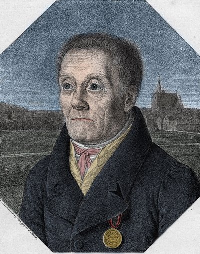Portret Joachima Christiana Nettelbecka autorstwa Unknown artist