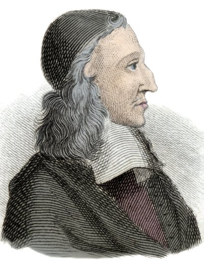 Portret Johana de Witta (Jean de Witt) (1625-1672) Holenderski polityk, ekonomista i matematyk Grawerowanie XIX wieku. autorstwa Unknown artist