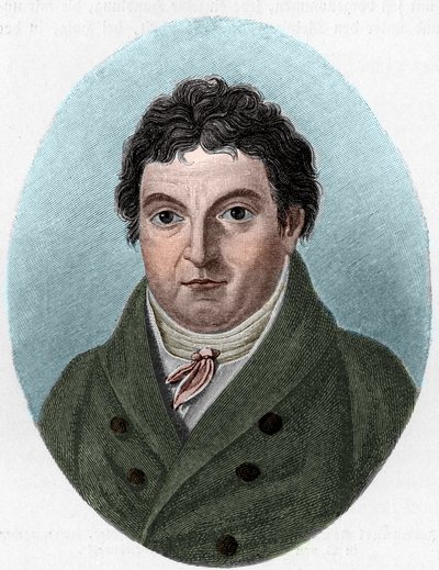 Portret Johanna Gottlieba Fichte (1762-1814), niemieckiego filozofa autorstwa Unknown artist