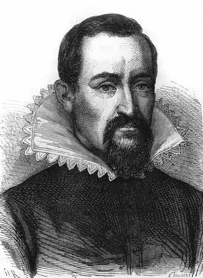 Portret Johannesa Keplera (Kepplera), astronoma (1571-1630) autorstwa Unknown artist
