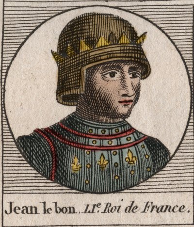 Portret Jana II Dobrego (1319-1364), Króla Francji - Portret Jana II, 