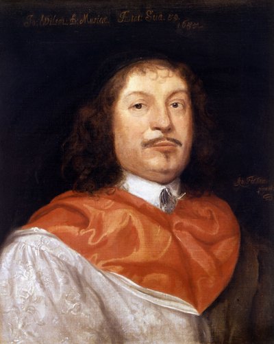 Portret Johna Wilsona autorstwa Unknown artist