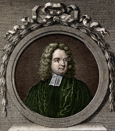 Portret Jonathana Swifta. pisarz irlandzki (1667-1745). autorstwa Unknown artist