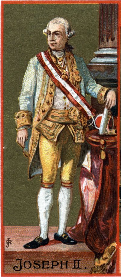 Portret Józefa II (1741-1790), arcyksięcia Austrii, cesarza (wybieranego, nie koronowanego) Świętego Cesarstwa (1765-1790). autorstwa Unknown artist