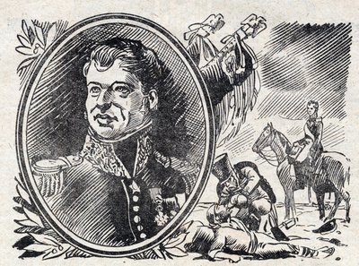 Portret Josepha Leopolda Sigisberta Hugo, francuskiego generała, ojca Victora Hugo. Z 1928 roku. autorstwa Unknown Artist