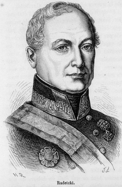 Portret Józefa Wenzela Radetzky