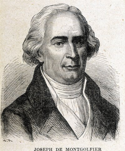 Portret Josepha de Montgolfiera (1740 - 1810). autorstwa Unknown artist