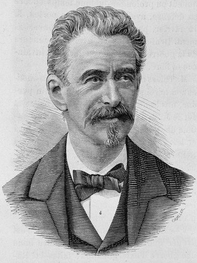 Portret Kellera. Rycina z końca XIX wieku w „Histoire de France” H. Martina. autorstwa Unknown artist