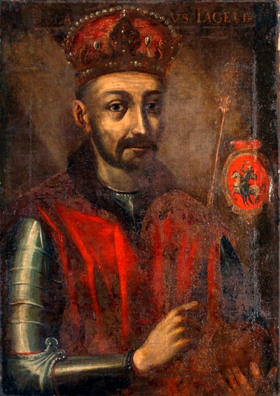 Portret króla Władysława II Jagiełły autorstwa Unknown artist