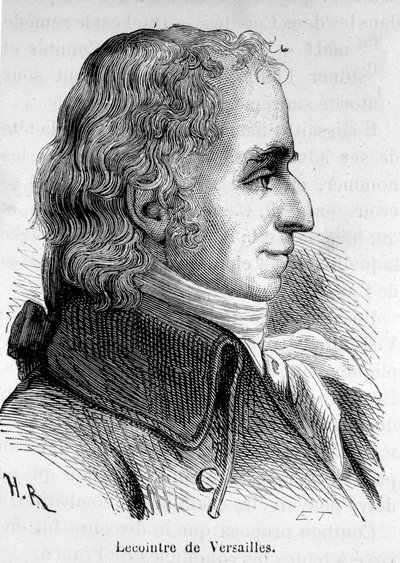 Portret Laurenta Lecointre dit Lecointre de Versailles (1742-1805), polityka francuskiego. autorstwa Unknown artist