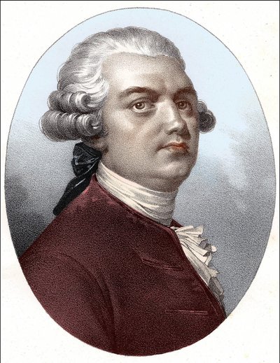 Portret Lekaina (Henri Louis Cain (Henri-Louis Le Kain) (1729-1778) autorstwa Unknown artist