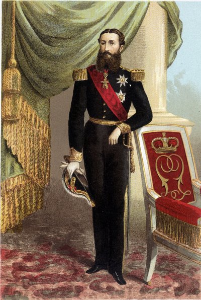 Portret Leopolda II, króla Belgów autorstwa Unknown artist