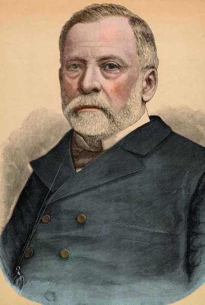 Portret Louisa Pasteura (1822-1895), francuskiego chemika i biologa. autorstwa Unknown artist