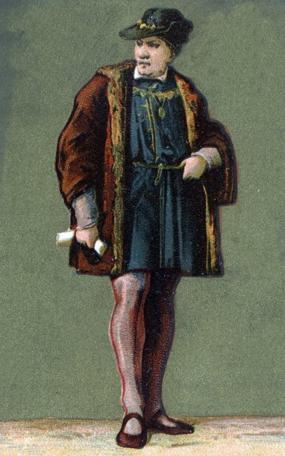 Portret Ludwika XI (1423-1483), króla Francji. autorstwa Unknown artist
