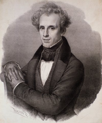 Portret Luigiego Ricciego (rycina autorstwa Unknown artist