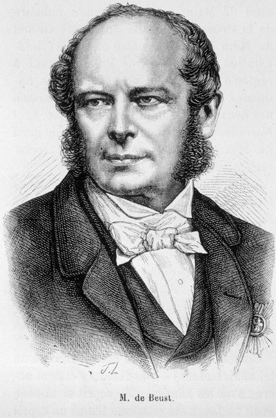 Portret pana de Beust autorstwa Unknown artist