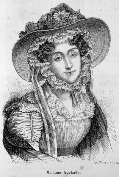 Portret Madame Adelaide autorstwa Unknown artist