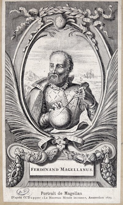 Portret Magellana autorstwa Unknown artist