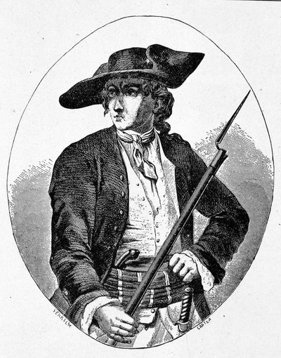 Portret Mandryn - grawer autorstwa Unknown artist