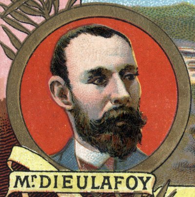 Portret Marcela Auguste Dieulafoy autorstwa Unknown artist