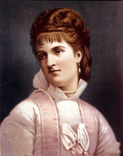Portret Margarity Savoy Genes (Margherita of Savoy autorstwa Unknown artist