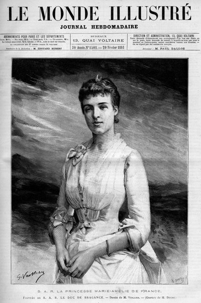 Portret Marii Amelie d