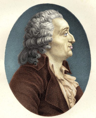 Portret Marie Jean Antoine Nicolas de Caritat, markiz de Condorcet (1743 - 1794) autorstwa Unknown artist
