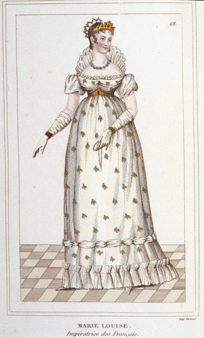 Portret Marii Louise z Habsburg Lorraine. Cesarzowa Francuzów (Wiedeń autorstwa Unknown artist