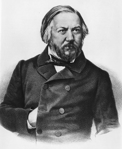 Portret Michaiła Iwanowicza Glinki 1804-1857 Kompozytor rosyjski. autorstwa Unknown artist