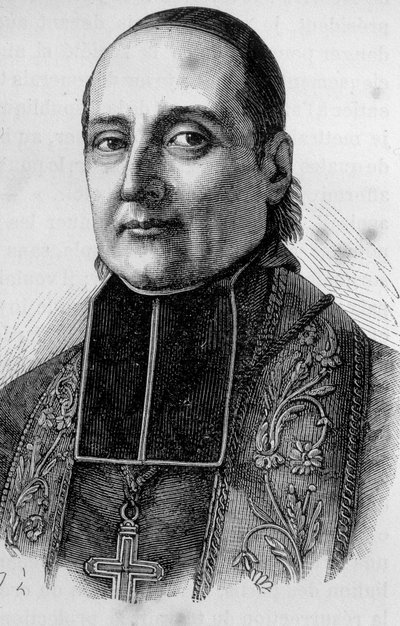 Portret prałata Siboura, prałata francuskiego (1792-1857) autorstwa Unknown artist