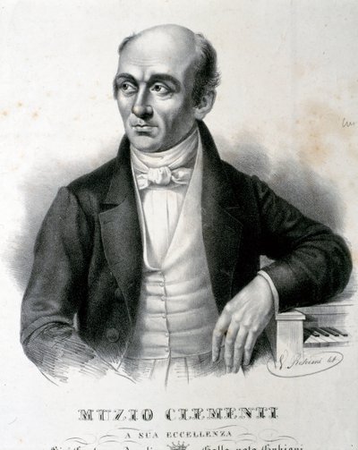 Portret Muzio Clementiego (akwaforta) autorstwa Unknown Artist