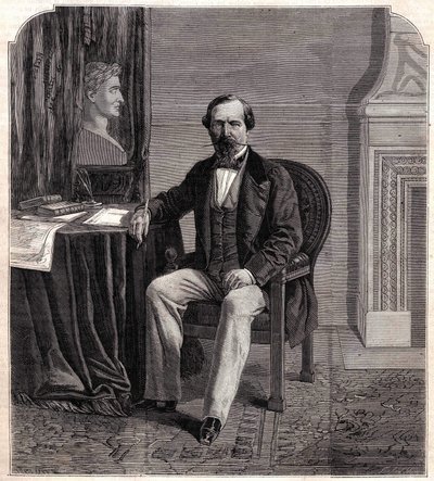 Portret Napoleona III (1808 - 1873) autorstwa Unknown artist