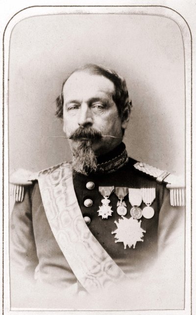 Portret Napoleona III. Fotografia XIX wieku. autorstwa Unknown artist
