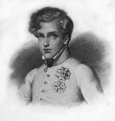 Portret Napoleona II, syna Napoleona I, księcia Reichstadt (1811-1832) autorstwa Unknown artist