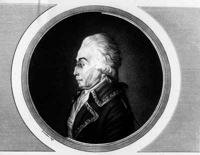 Portret Nicolasa Lucknera (1722-1794) Marechal Francji. Grawer w „”Kompletny zbiór obrazów historycznych rewolucji francuskiej, w trzech tomach.””” 1804. autorstwa Unknown artist