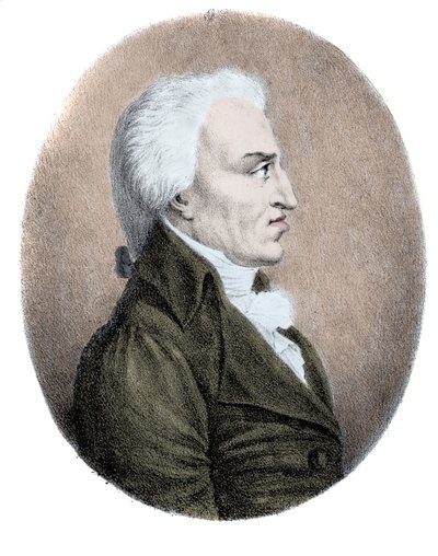 Portret Nicolo Zingarelli (1752-1837) Włoski kompozytor. autorstwa Unknown artist