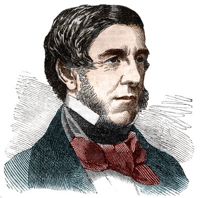 Portret Olivera Wendella Holmesa (1809-1894), amerykańskiego pisarza, lekarza, eseisty i poety. autorstwa Unknown artist