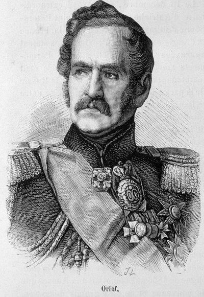 Portret Orlofa autorstwa Unknown artist