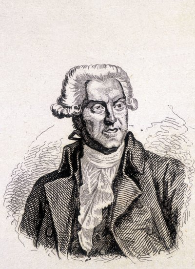 Portret Pasquale lub Pascal Paoli (1725 - 1807), Patriote Corsica. autorstwa Unknown artist