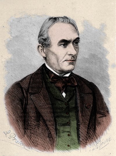 Portret Prospera Merimee francuskiego pisarza (1803-1870).) /leemage autorstwa Unknown artist