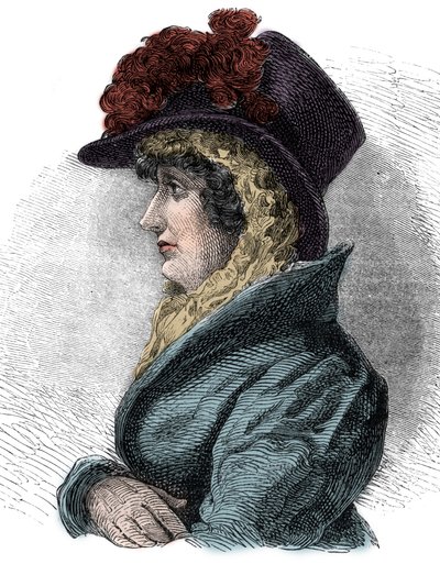 Portret królowej Karoliny Brunszwickiej (1768-1821), żony Jerzego IV, króla Anglii - Karoliny Brunszwickiej, królowej Wielkiej Brytanii i Irlandii (1768-1821), małżonki Jerzego IV autorstwa Unknown artist