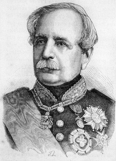 Portret Randona (1795 - 1871), marszałka Francji autorstwa Unknown artist