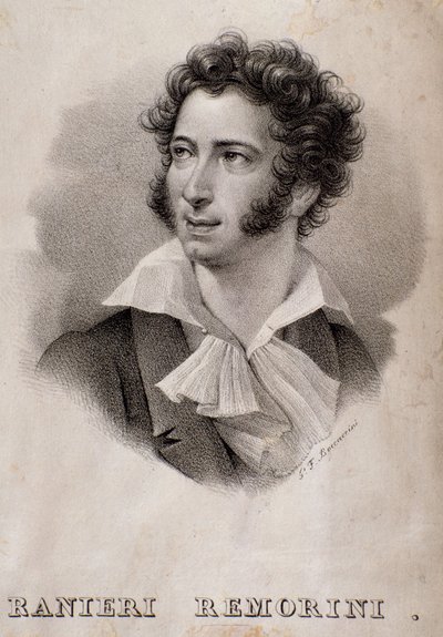 Portret Ranieri Remorini (rycina) autorstwa Unknown artist