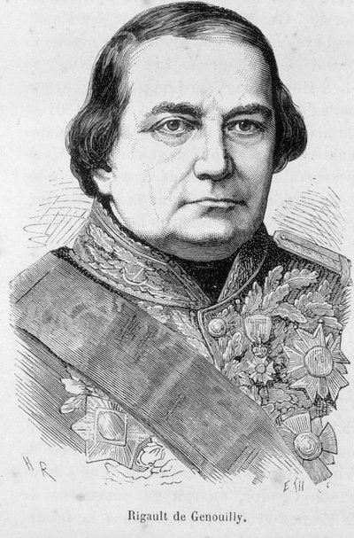 Portret Rigaulta de Genouilly autorstwa Unknown artist