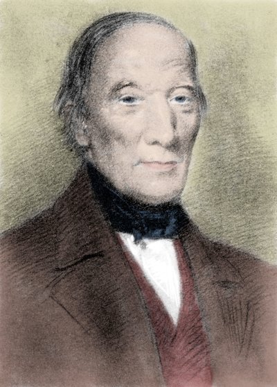 Portret Roberta Owena (1771-1858), brytyjskiego filantropa i socjalisty. autorstwa Unknown artist